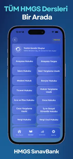 HMGS SınavBank 2026 iPhone Ekran Görüntüsü 5