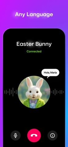 Magic Dial: Fun AI Voice Calls iPhone screenshot
