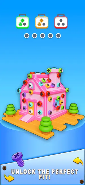 Nuts and Bolts - Unscrew Home screenshot 1