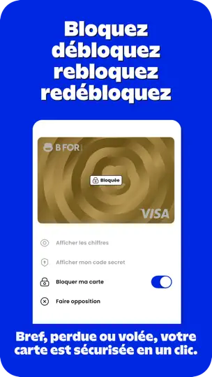 Capture d'écran de BforBank – Banque En Ligne sur iPhone 7