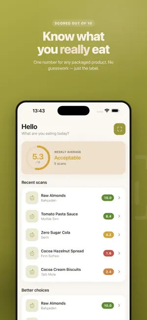 BiteScan: Scan Food with AI screenshot 1