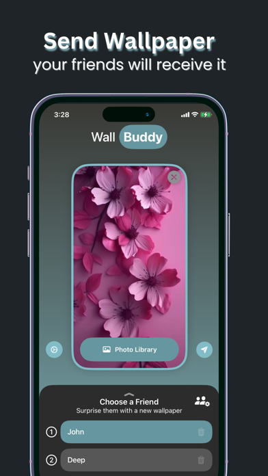 Lockscreen Drawing: Wall Buddy Screenshot