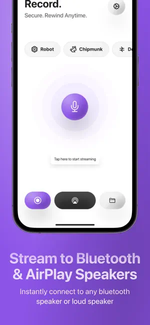Virtual Microphone - AirMic screenshot 2