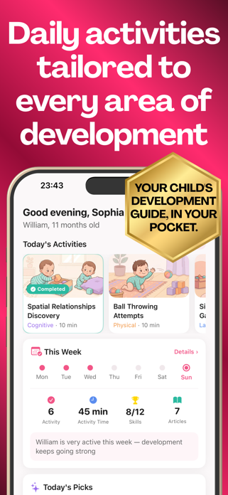 Sevgi Baby Development Tracker Screenshot 1 of 7