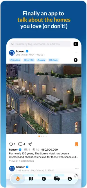 Houser. Social Real Estate screenshot 2