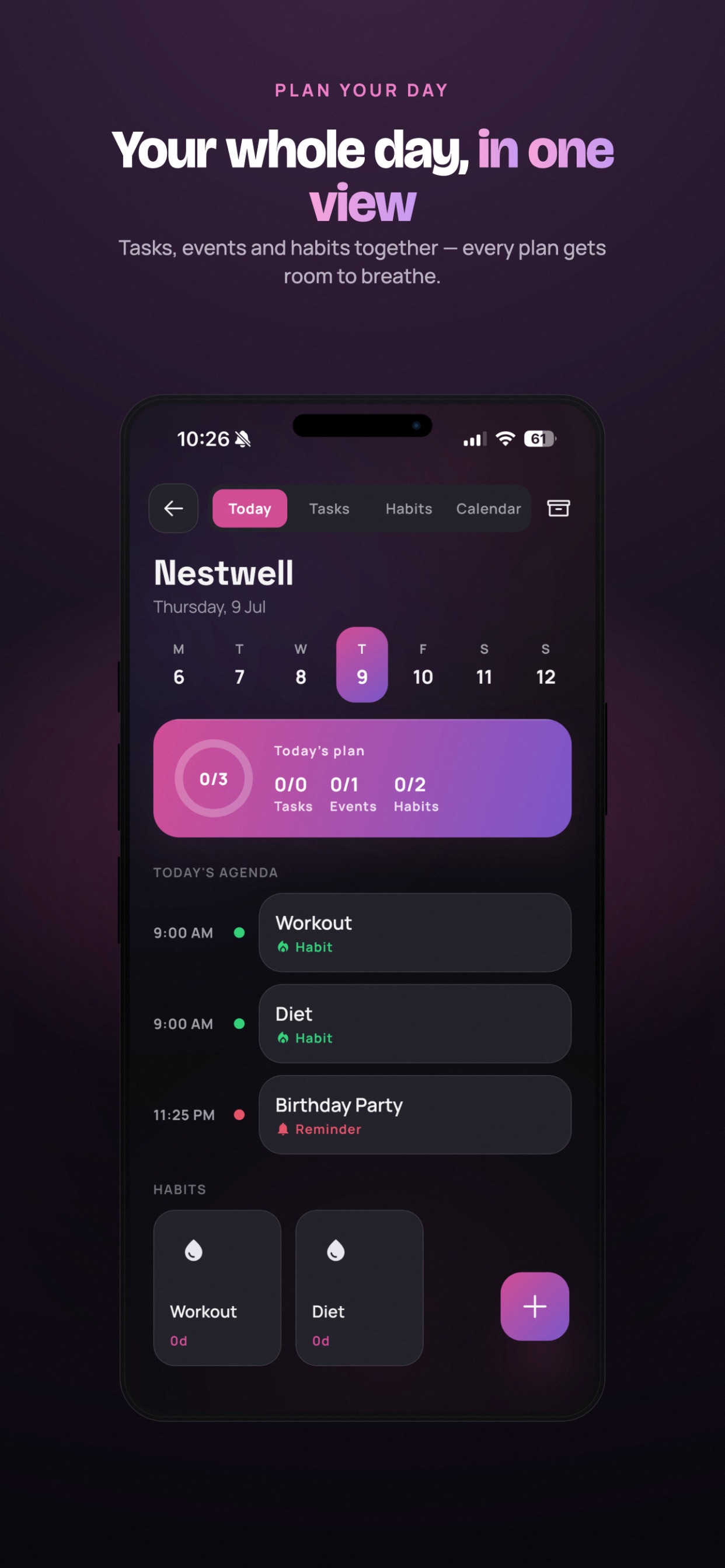 Screenshot 2 of Nestwell: Private & Productive