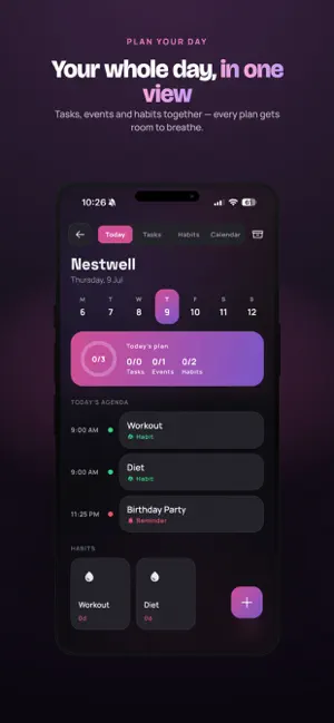 Nestwell: Private & Productive screenshot 2
