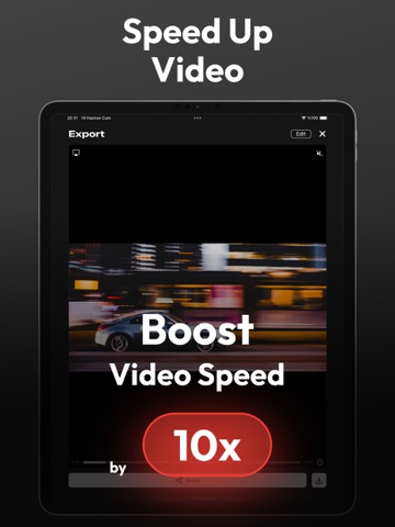 Video Speed Editor,Changer App iPad screenshot