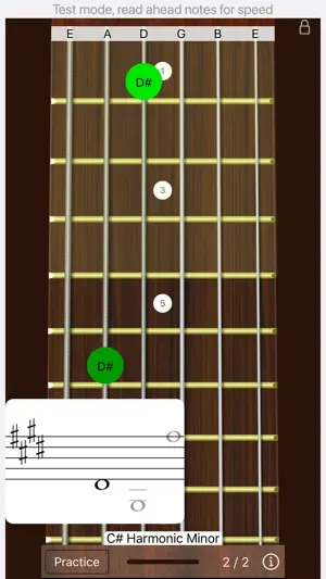Guitar Sight Reading Trainer screenshot 2