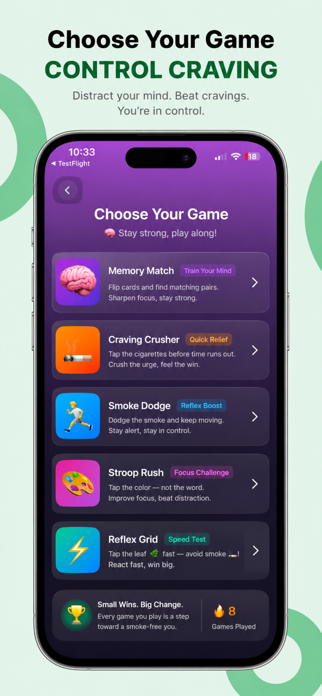 QuitIt: Quit Smoking Tracker Screenshot 2 of 7