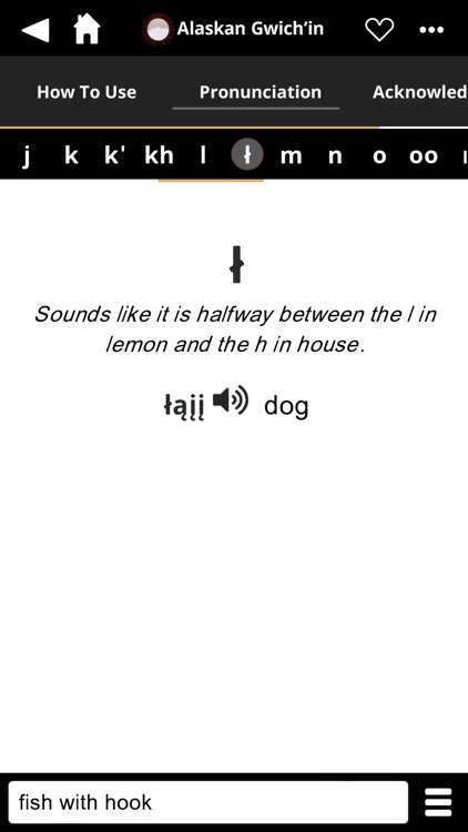 Alaskan Gwich'in Dictionary screenshot-3