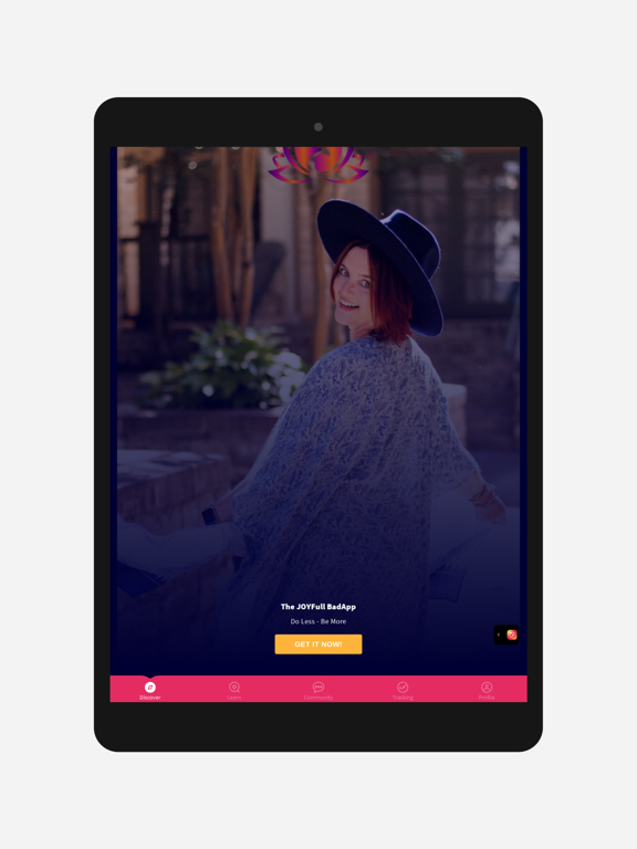 The JOYFull BadApp iPad screenshot 1 - Productivity app