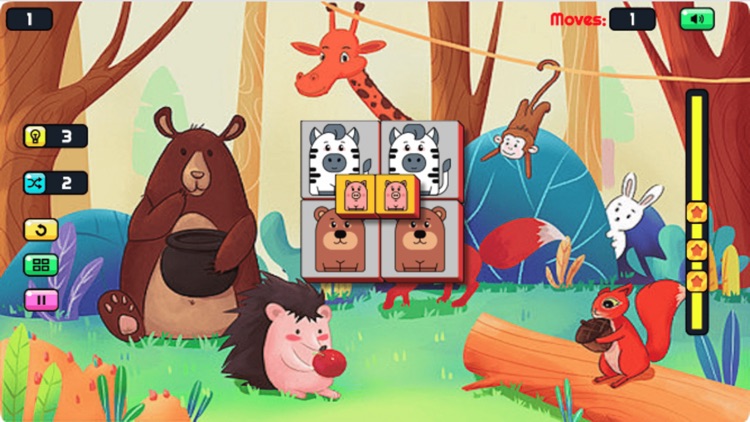 Cartoon animals Pairing