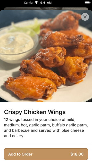 The Palazzo Ristorante iPhone screenshot 3 - Food & Drink app