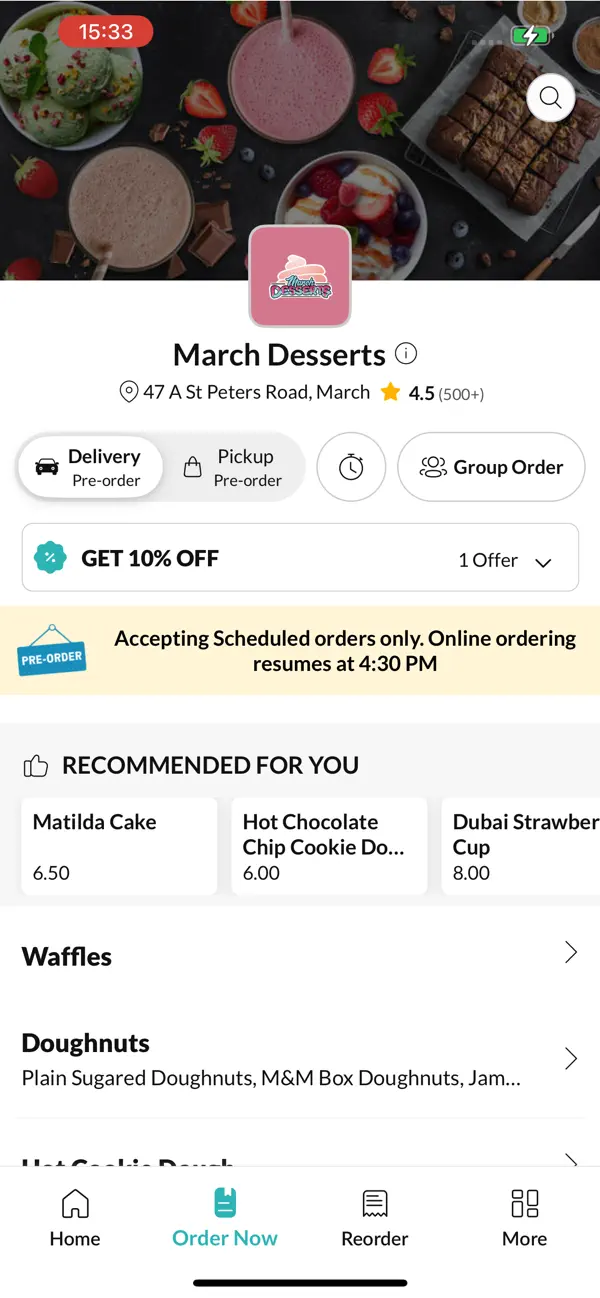 Screenshot #2 pour March Desserts
