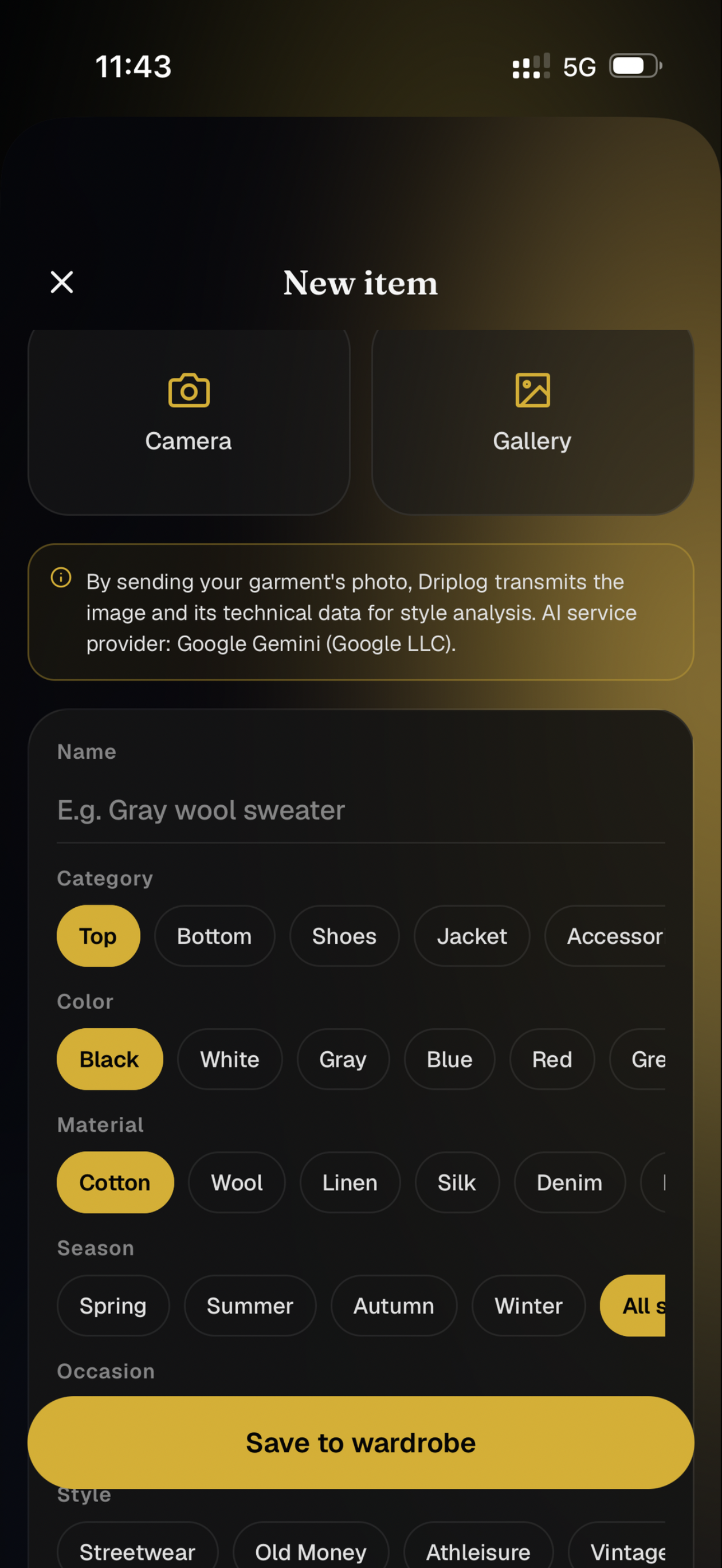 Driplog_ screenshot 3