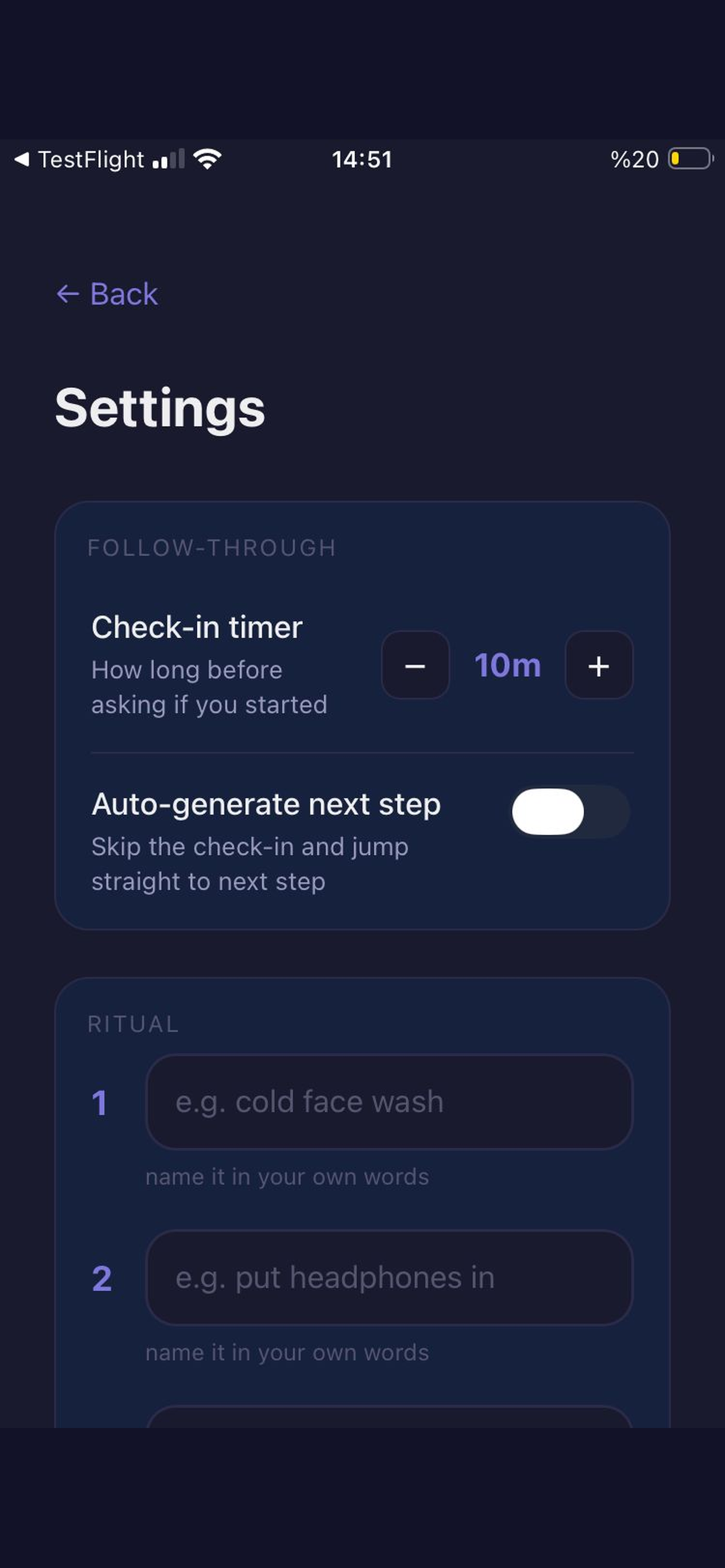 Unfreeze - Beat task paralysis