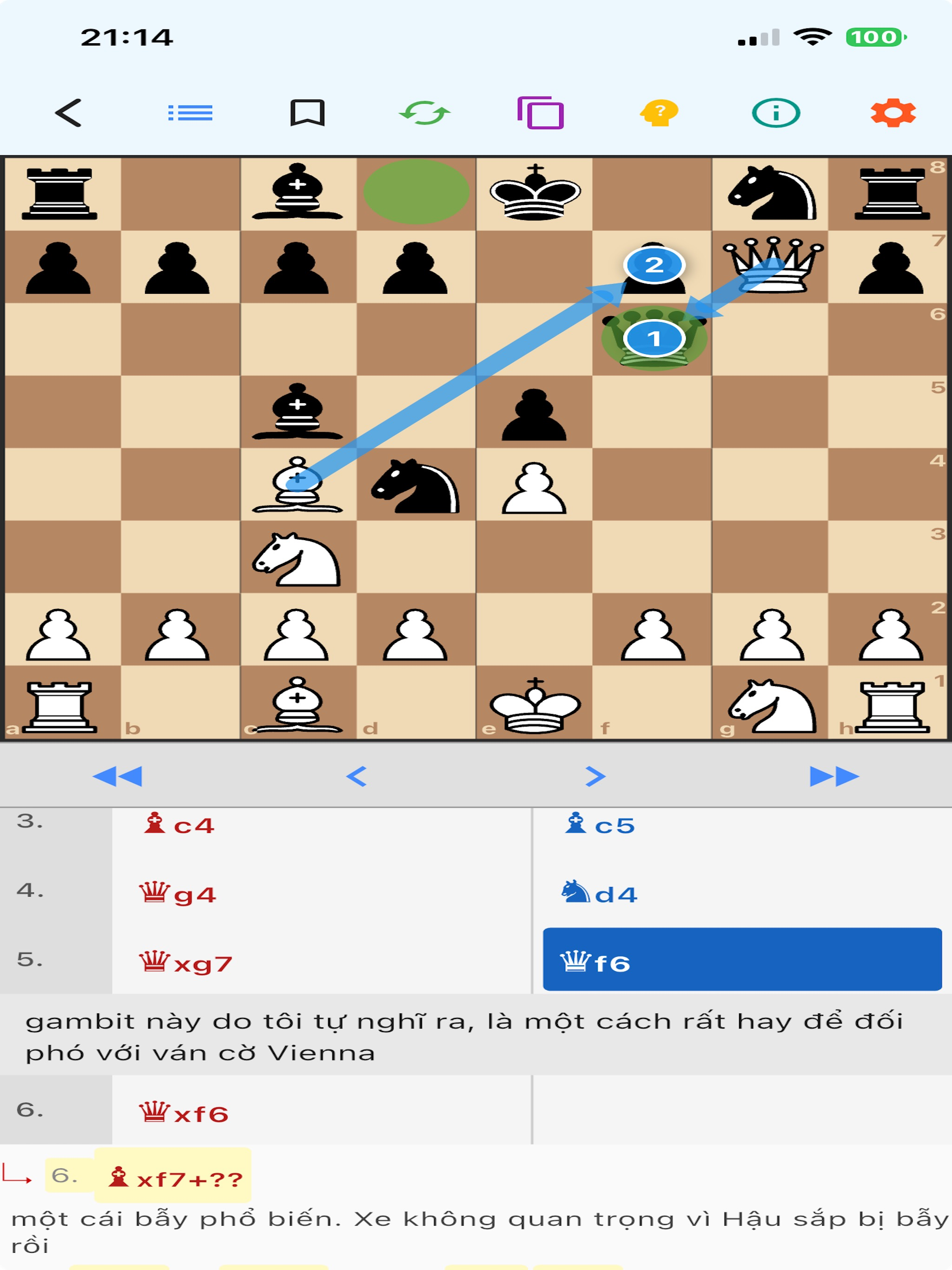 Kỳ Phổ Số Cờ Vua screenshot 11