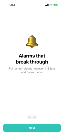Foghorn: ADHD Routine Alarms iPhone screenshot