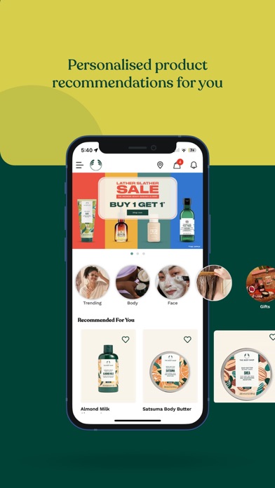The Body Shop India Screenshot