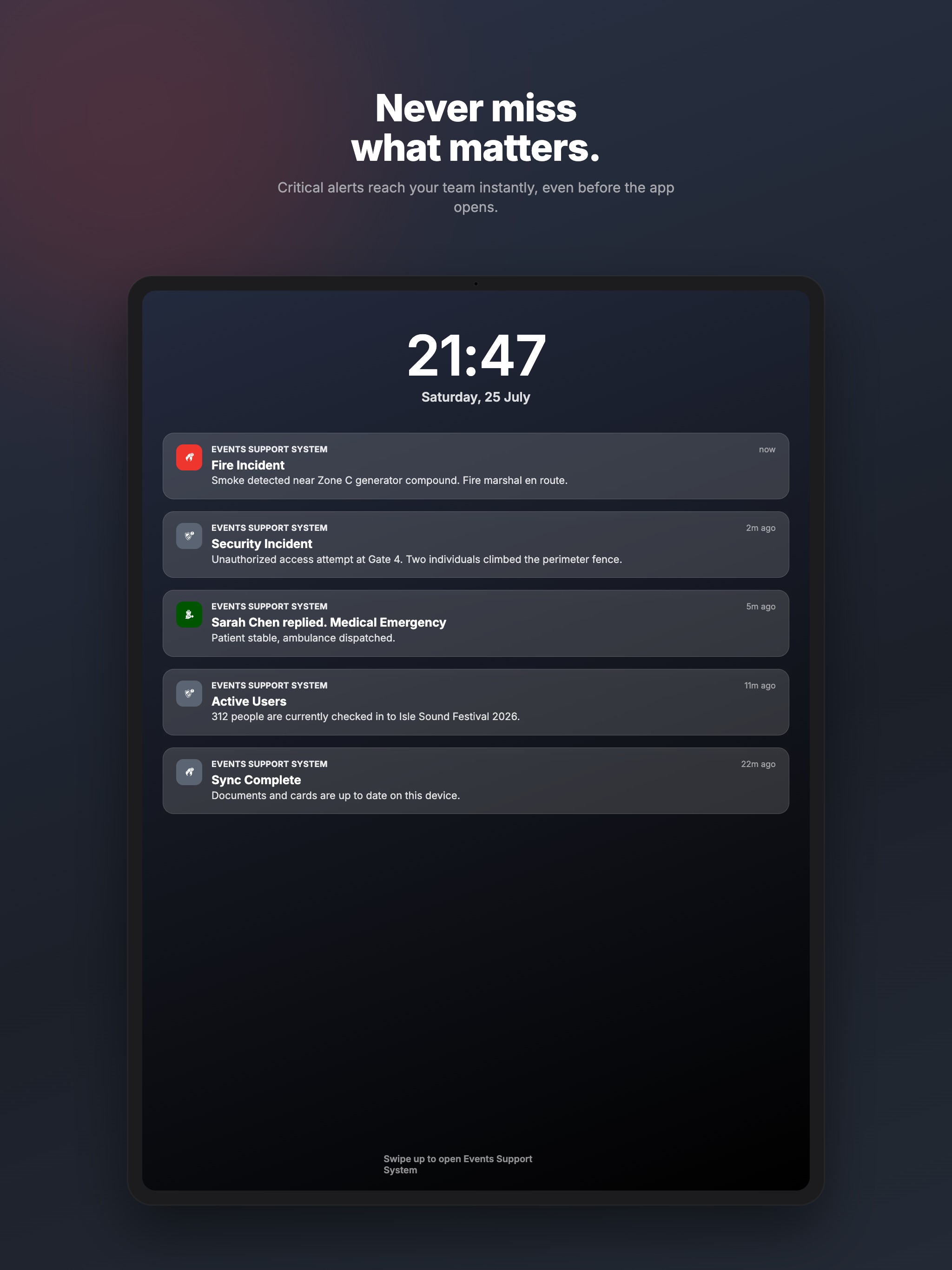 STORM - EVENTS SUPPORT SYSTEM screenshot 4