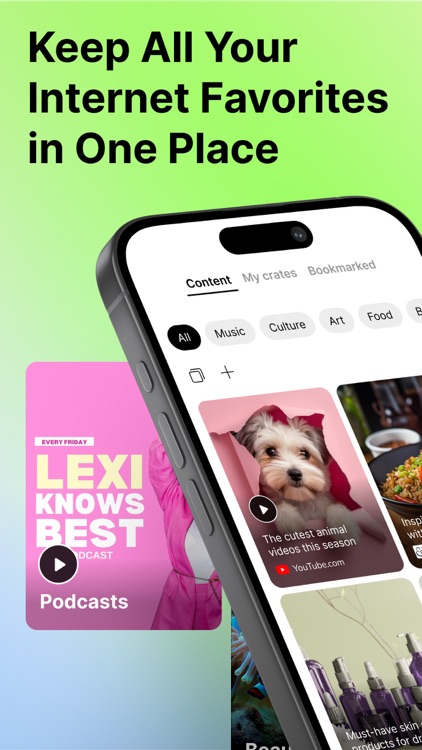 Crate - AI Bookmark & Discover