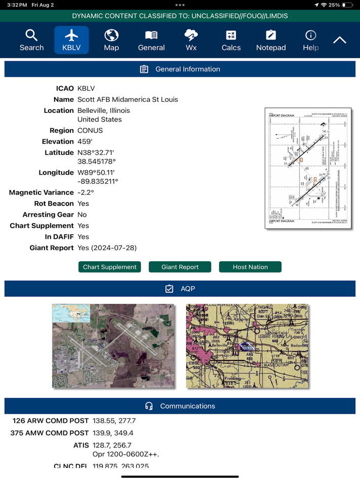 #1. Aero App (iOS) 由: National Geospatial-Intelligence Agency