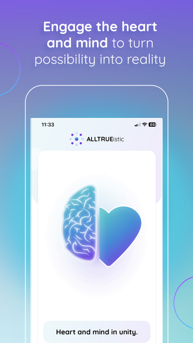 ALLTRUEistic Social Meditation Screenshot
