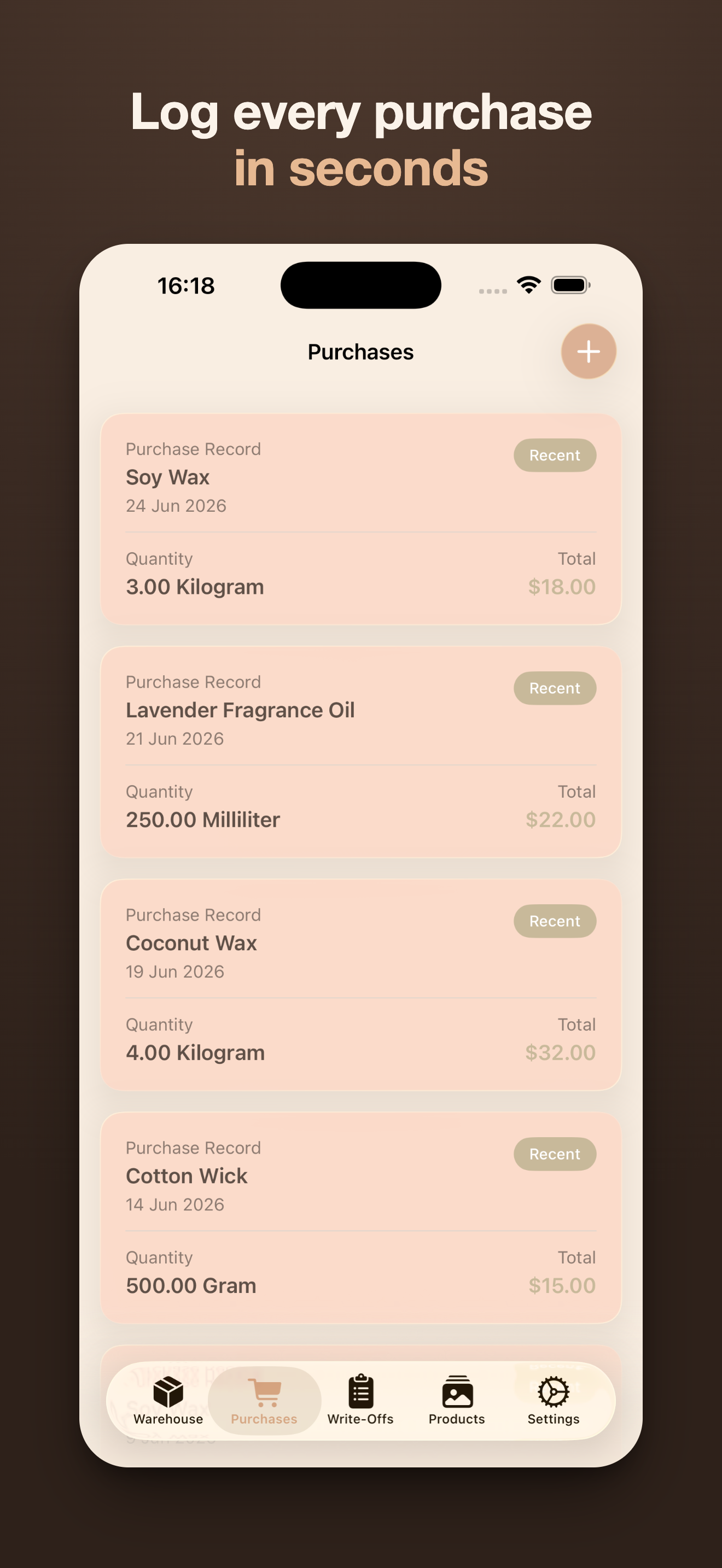 WickControl: Candle Inventory screenshot 3