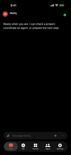 OpenClaw - AI that does things iPhone screenshot 2