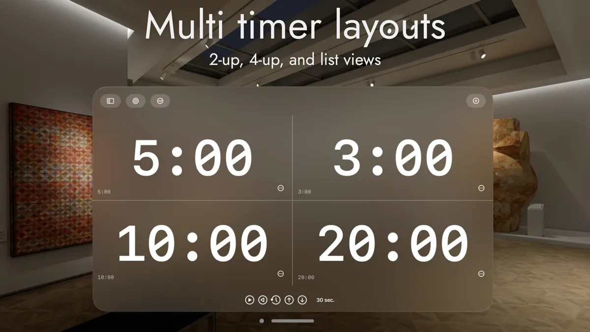 Timer for Rehearsal: Fin screenshot 3