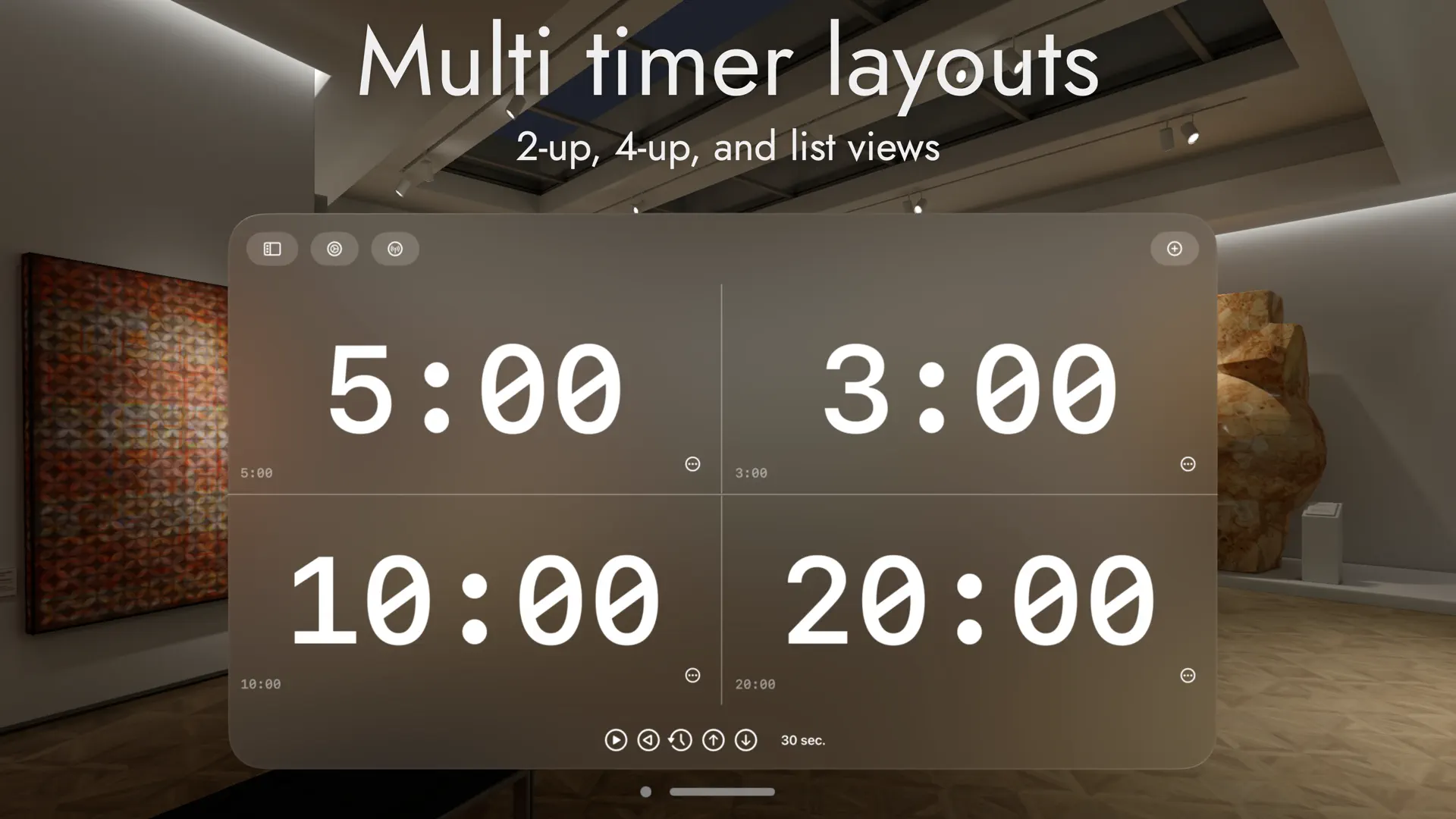 Timer for Rehearsal: Fin screenshot 3