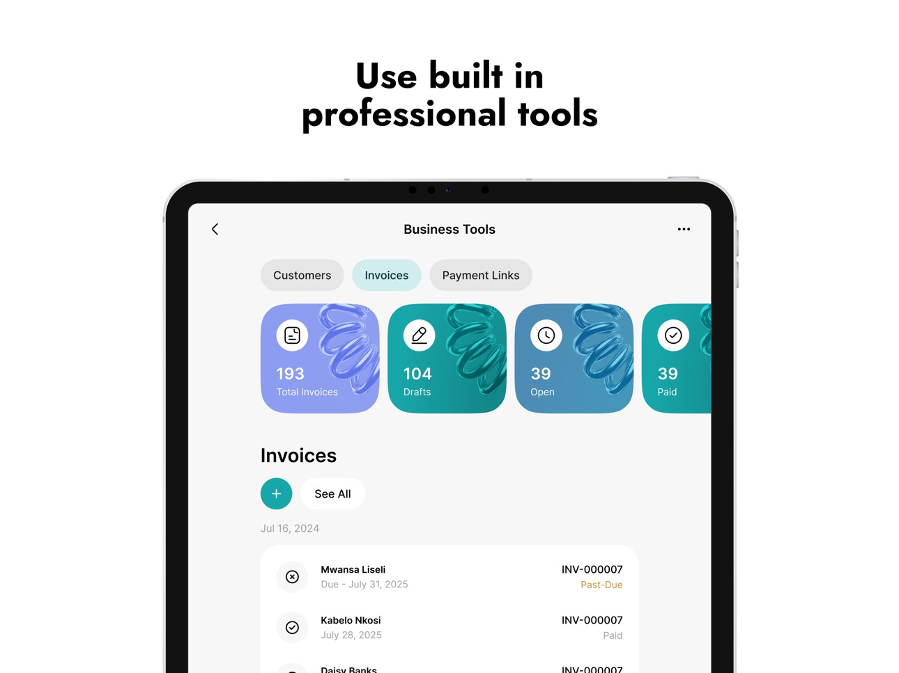 iPad screenshot