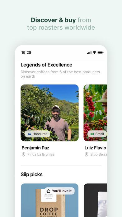 Siip Coffee iPhone screenshot 4 - Food & Drink app
