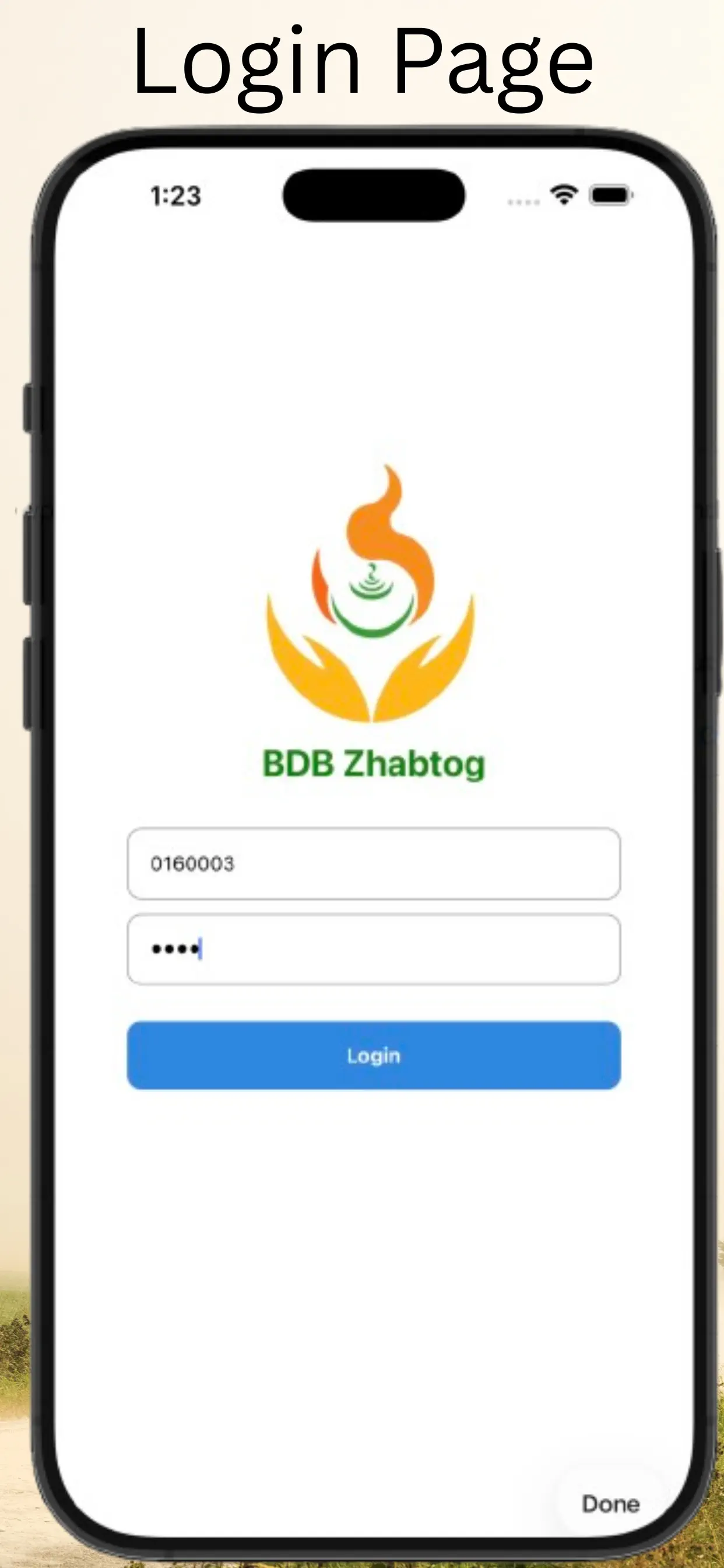 #1. Agent Banking (iOS) Podle: BHUTAN DEVELOPMENT BANK LTD