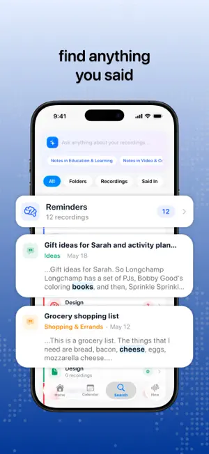 Mismo - AI Voice Memos screenshot 4