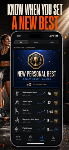 Squat Counter: Daily Squats Screenshot 7 of 10