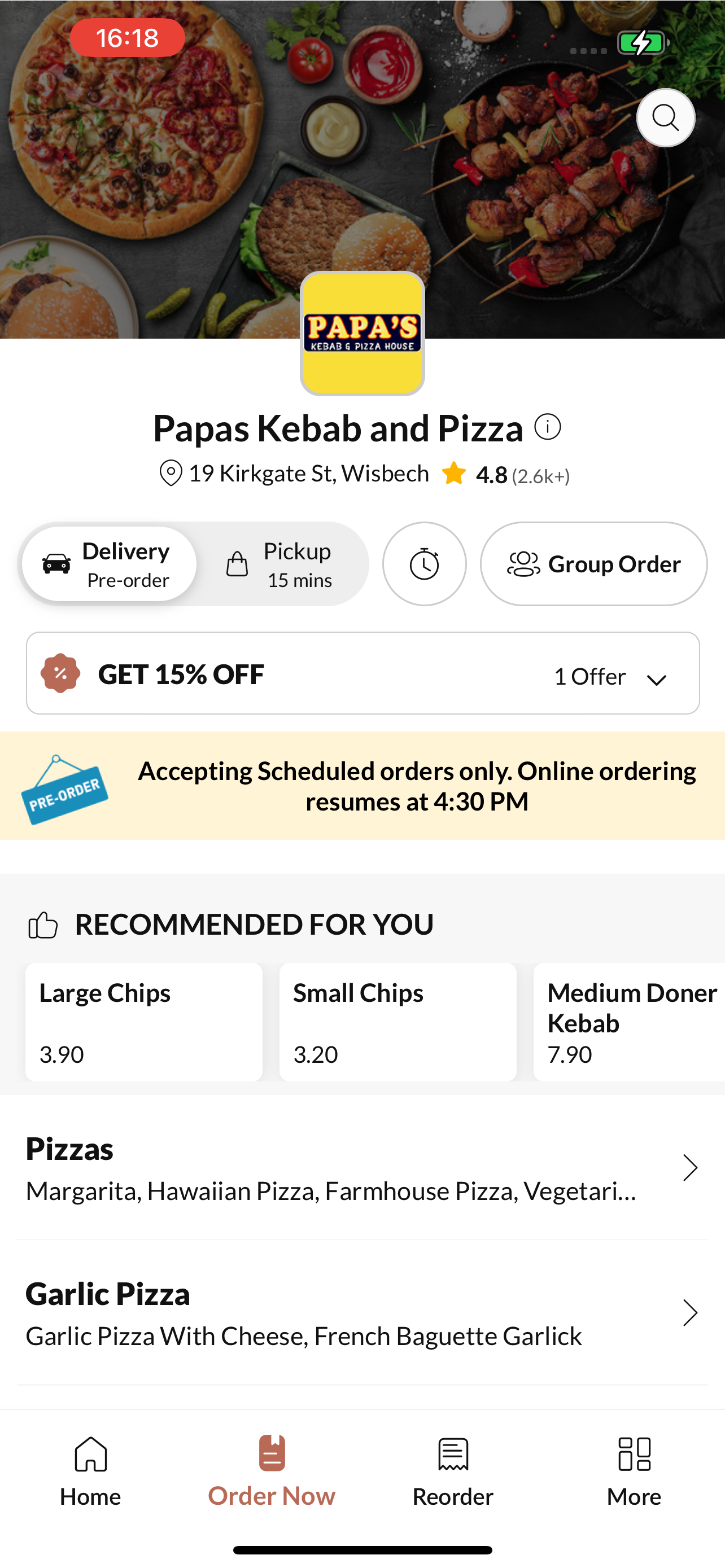 Papas Kebab and Pizza screenshot 2