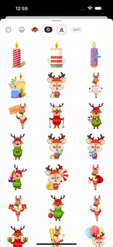 Christmas Stickers - WStickers のスクリーンショット