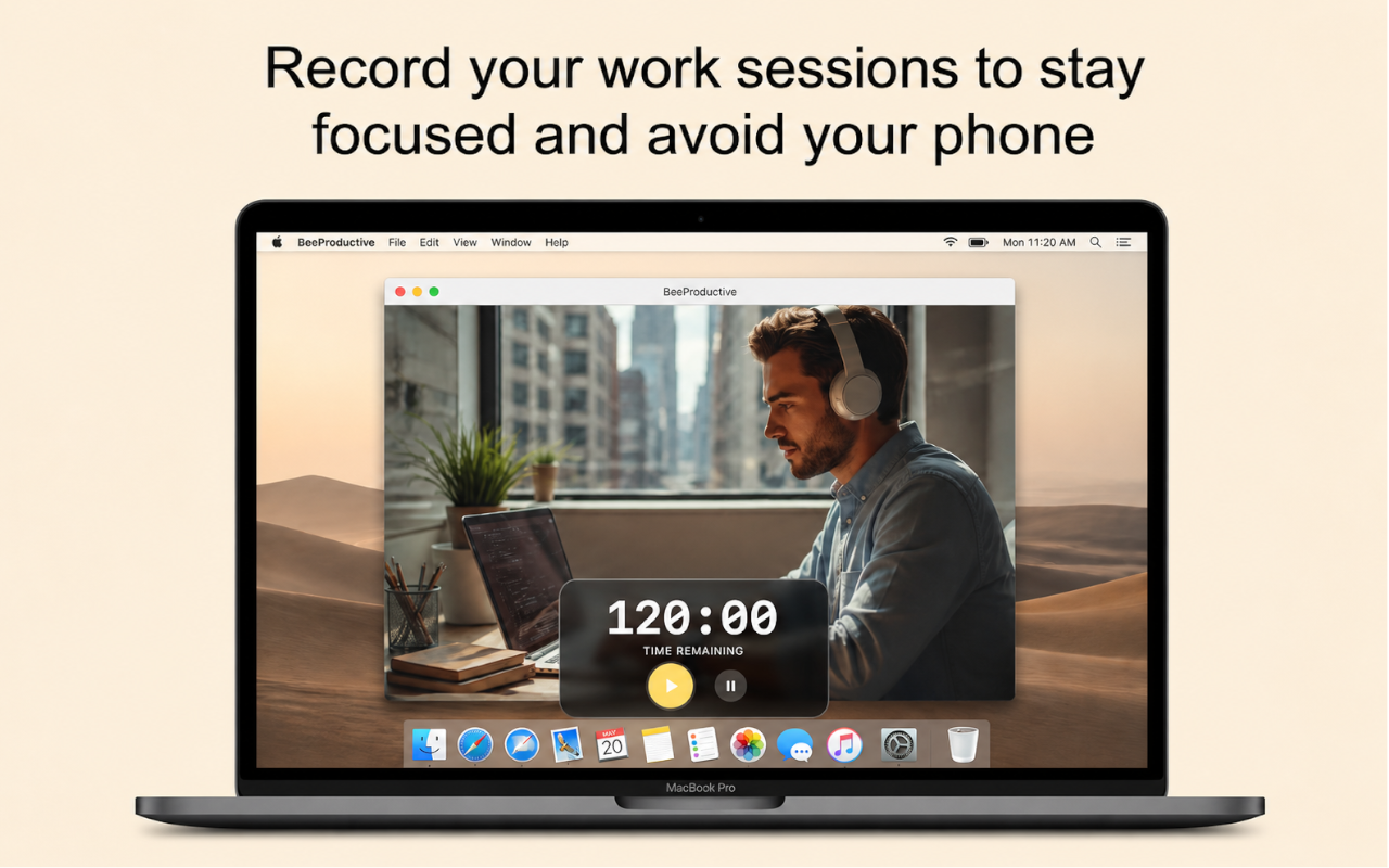BeeProductive: TimeLapse Focus