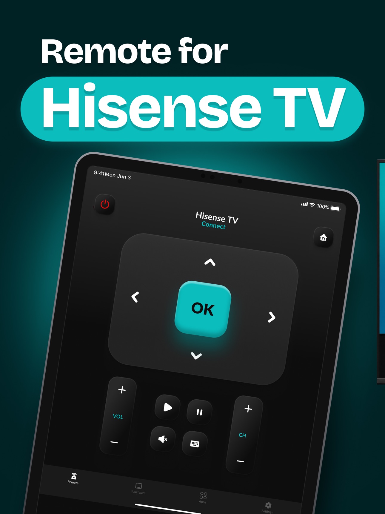 Screenshot 7 of Remote for Hisense Smart TV.
