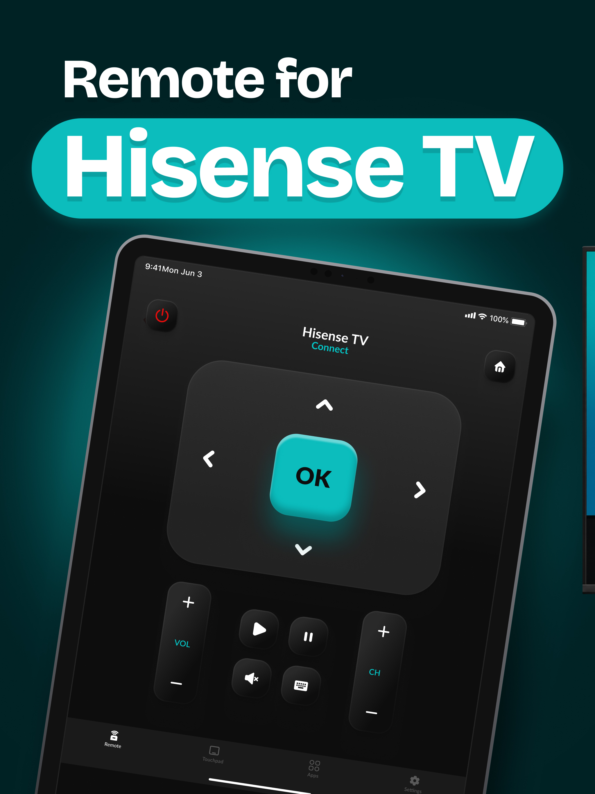 Remote for Hisense Smart TV. screenshot 7