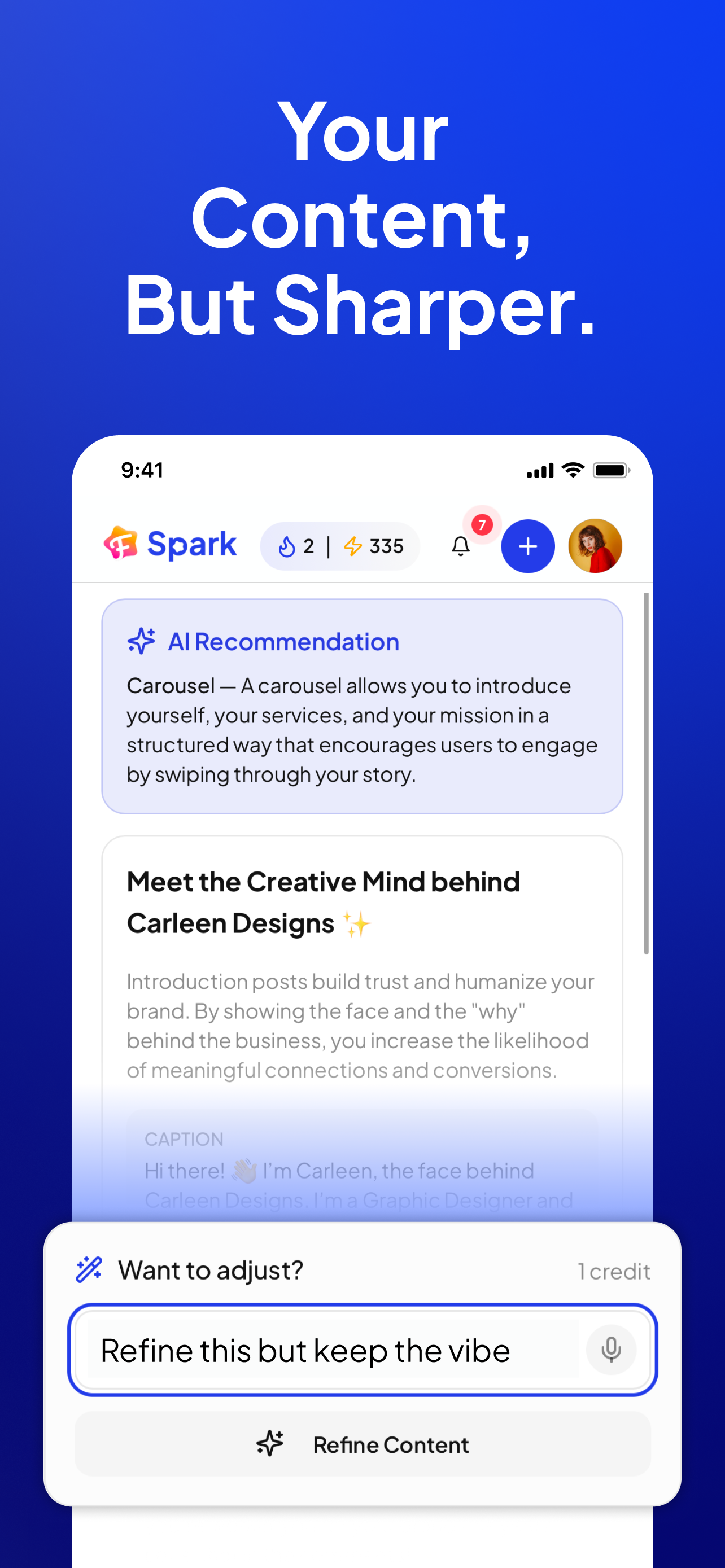 Fluer Spark: AI Content Pro screenshot 4