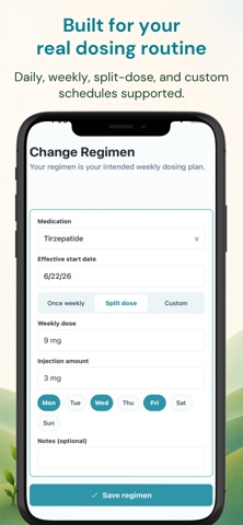 GLP-1 Tracker: Weight & Dose screenshot