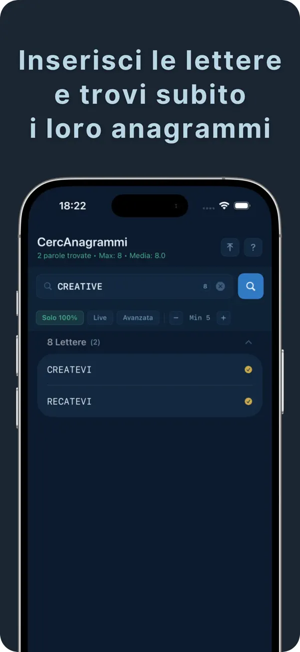 Screenshot #2 pour CercAnagrammi