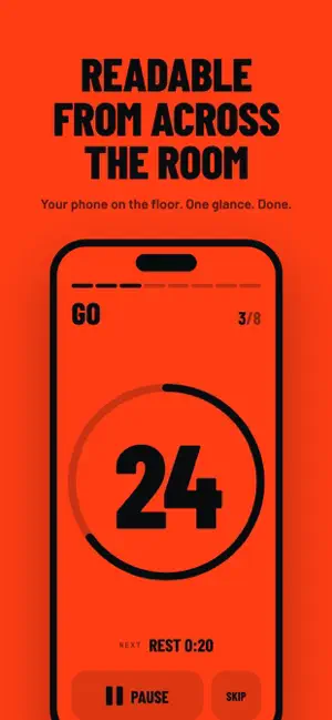 HIIT Timer: Work Rest Rounds screenshot 1