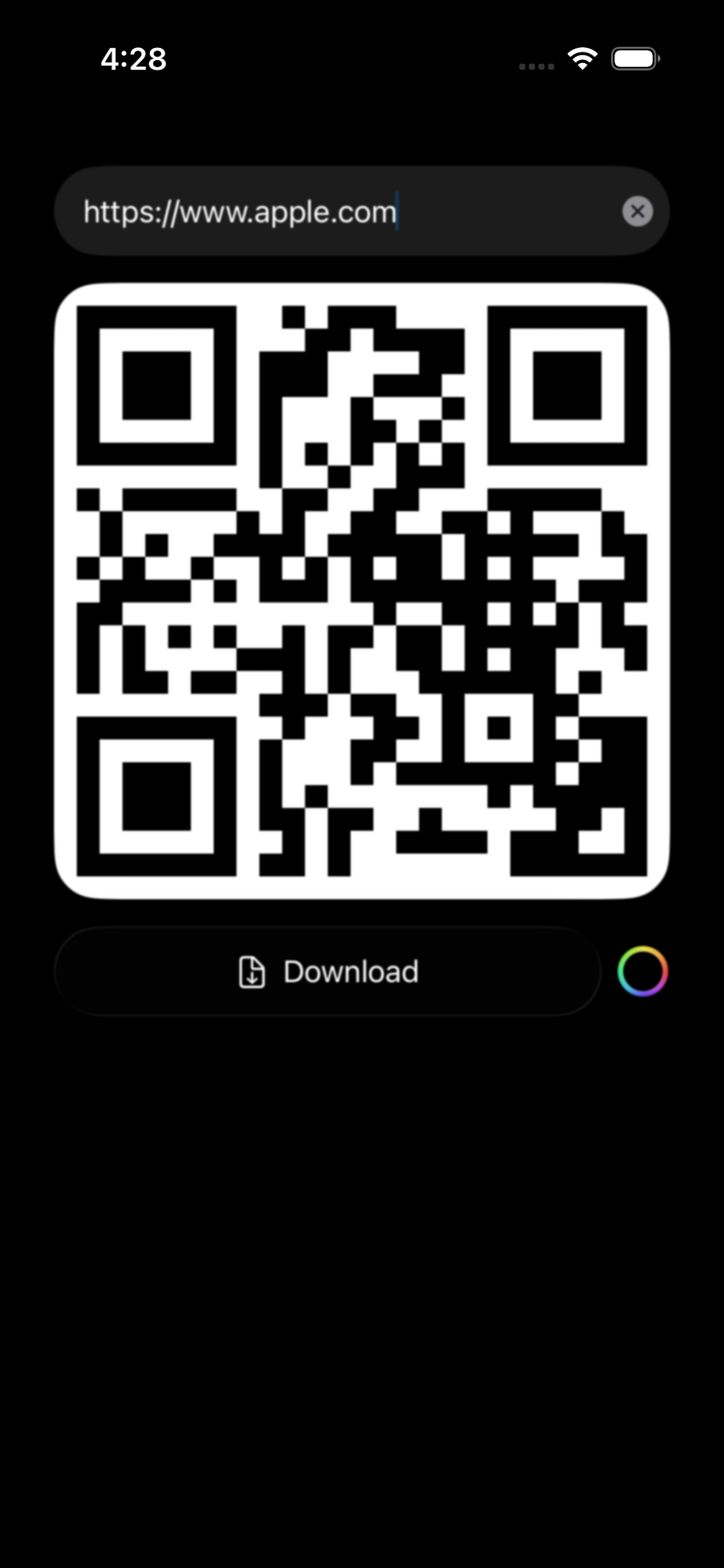 GenerateQR screenshot 4