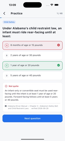 PermitPass: DMV Practice Test screenshot 4