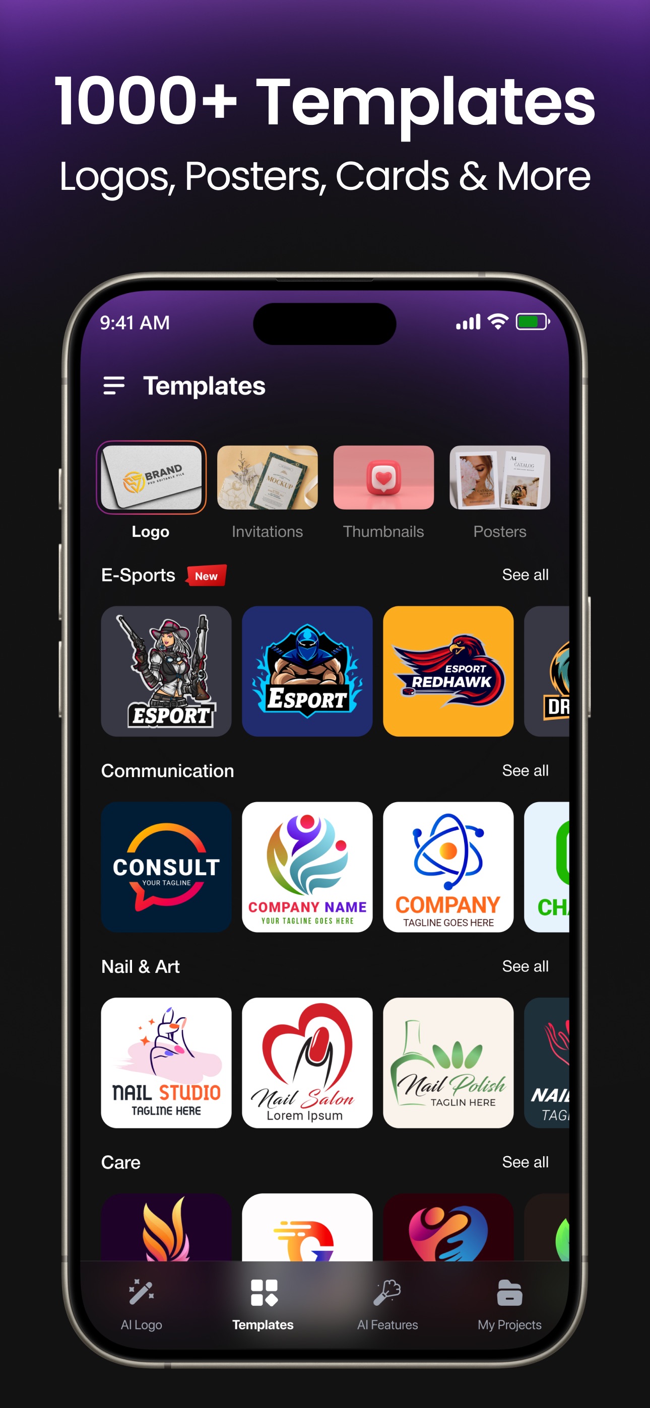 Screenshot 1 of AI Logo Maker: Logo Rebrand