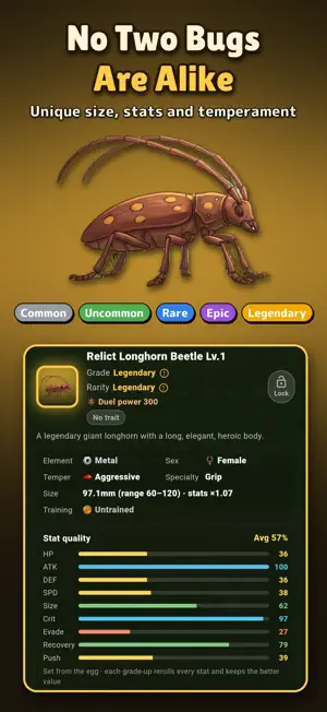 Bug Champ: Idle Insect RPG screenshot 4